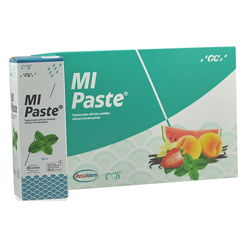 GC mi paste  tooth mouth