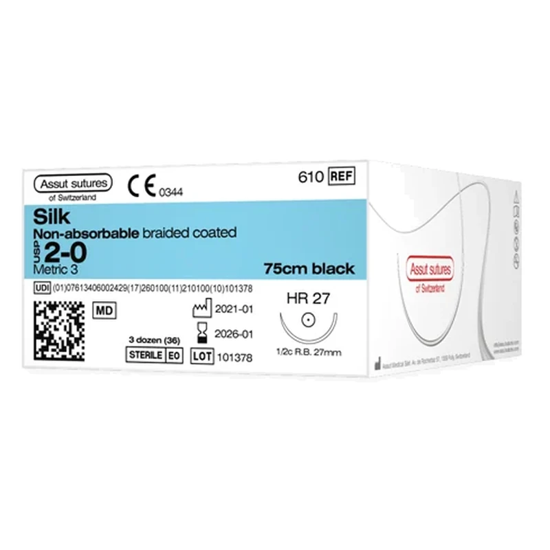 Sutures Silk 04 / Assut